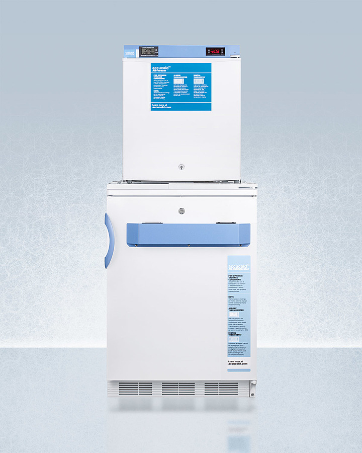 24" Wide All-Refrigerator/All-Freezer Combination
