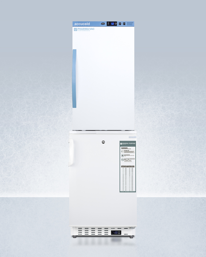 20" Wide Vaccine Refrigerator/Freezer Combination