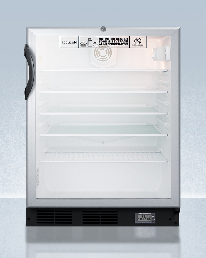 24" Wide Built-In All-Refrigerator, ADA Compliant