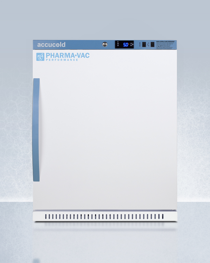 6 Cu.Ft. Vaccine Refrigerator, ADA Height