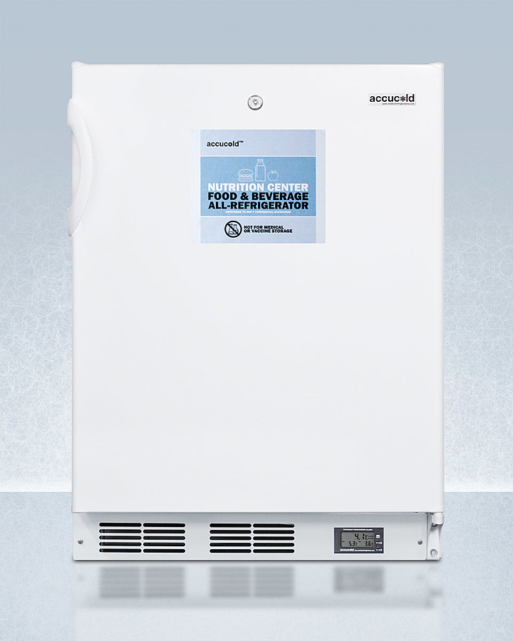 24" Wide Built-In All-Refrigerator, ADA Compliant