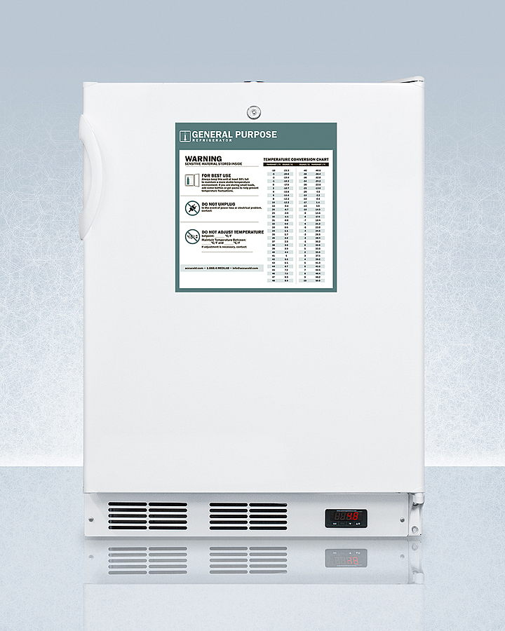 24" Wide Built-In All-Refrigerator, ADA Compliant