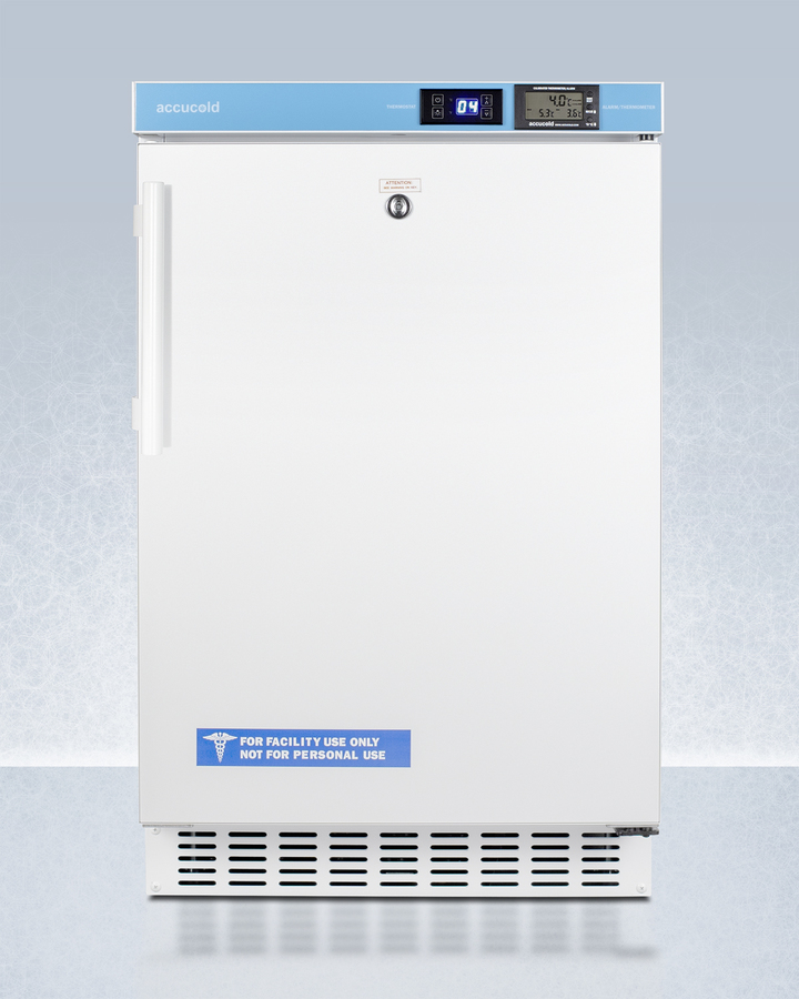 20" Wide Built-In Pharmacy All-Refrigerator, ADA Compliant
