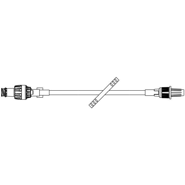 Baxter™ Straight Catheter Extension Set, Standard Bore, ONE-LINK, Neutral Fluid Displacement , 7.6 "