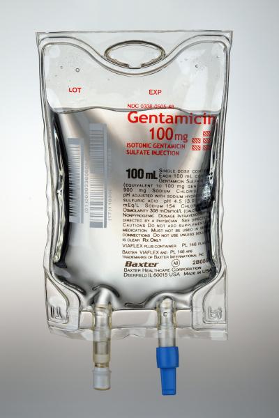 Baxter™ Gentamicin Sulfate in 0.9% Sodium Chloride Injection, 100 mg/100 mL in VIAFLEX Container