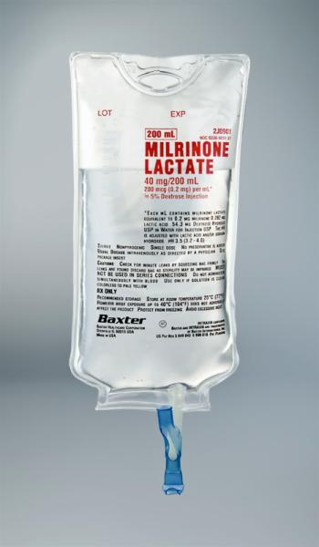 Baxter™ Milrinone Lactate in 5% Dextrose Injection, 40 mg/200 mL (200 mcg/mL) INTRAVIA Container
