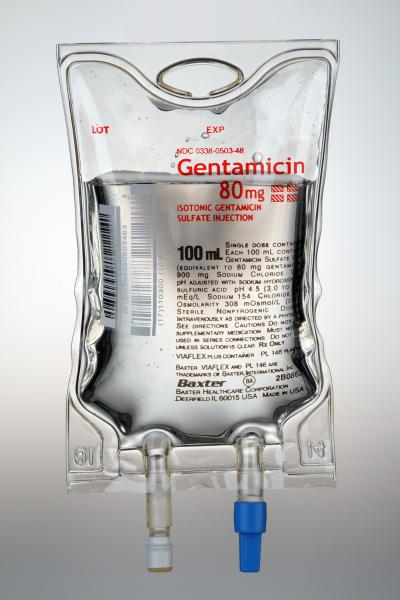 Baxter™ Gentamicin Sulfate in 0.9% Sodium Chloride Injection, 80mg/100 mL in VIAFLEX Container