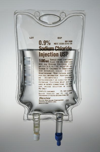 Baxter™ 0.9% Sodium Chloride Injection, USP, 100 mL VIAFLEX Container, Multi Pack