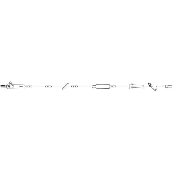 Baxter™ Paclitaxel Set, Vented, 0.2 Micron Filter, CLEARLINK Valve, 107"
