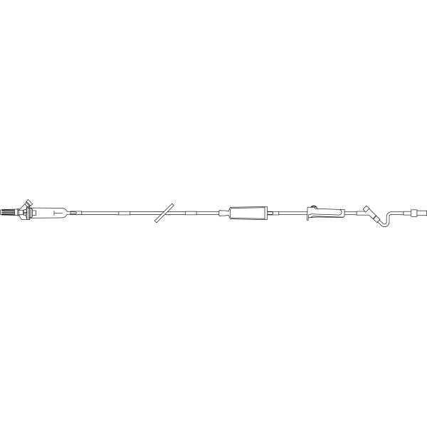Baxter™ Paclitaxel Set, Vented, INTERLINK Injection Site, 0.2 Micron Filter, 107"