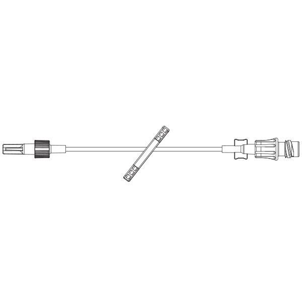 Baxter™ Catheter Extension Set, Standard Bore, INTERLINK Injection Site, 6.6"