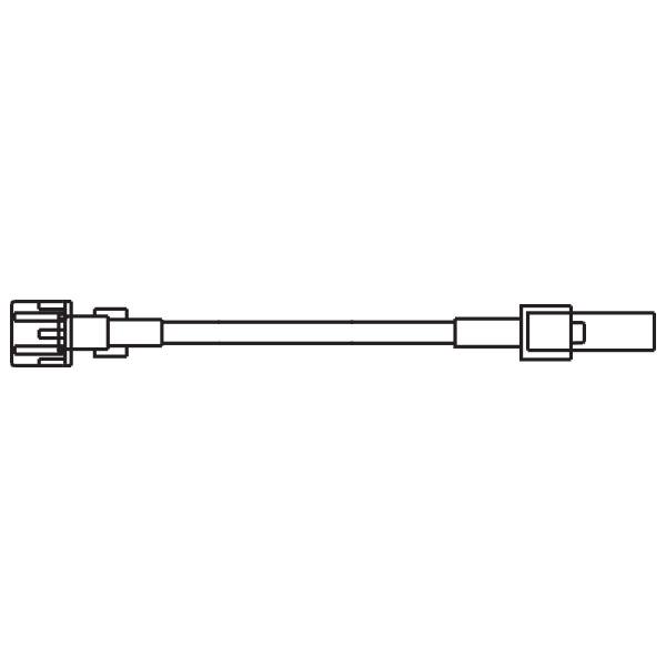 Baxter™ Straight-Type Extension Set, Microbore, Microvolume, 61" (155 cm)