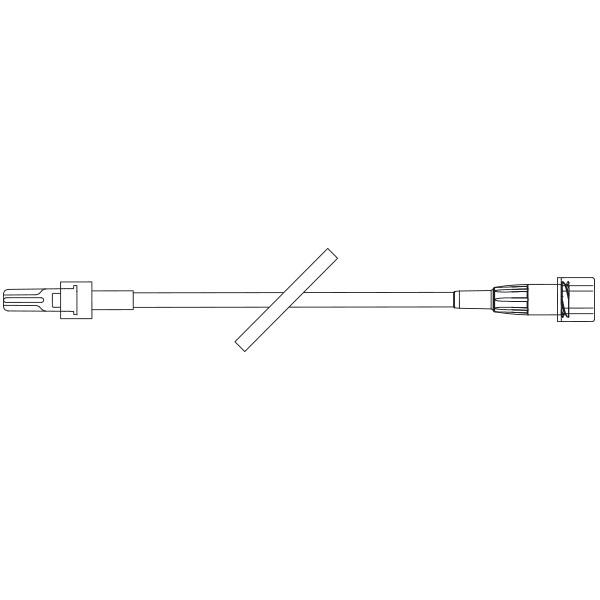 Baxter™ Straight-Type Catheter Extension Set, Microbore, , 6.8" (17 cm)