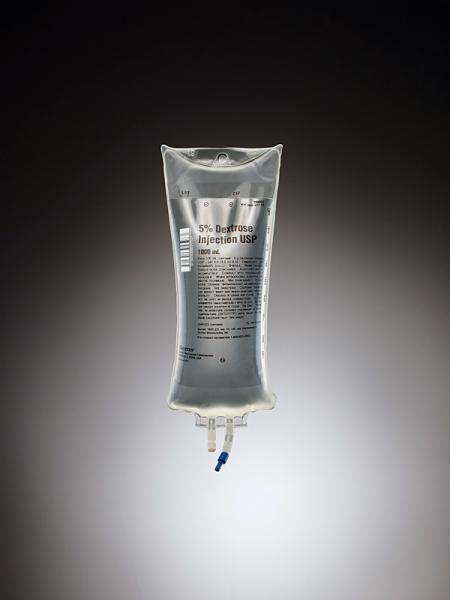 Baxter™ 5% Dextrose Injection, USP, 1000 mL VIAFLEX Plastic Container