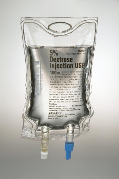 Baxter™ 5% Dextrose Injection, USP, 100 mL VIAFLEX Plastic Container