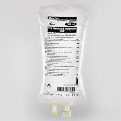 Baxter™ 5% Dextrose Injection, USP, 500 mL VIAFLO Plastic Container