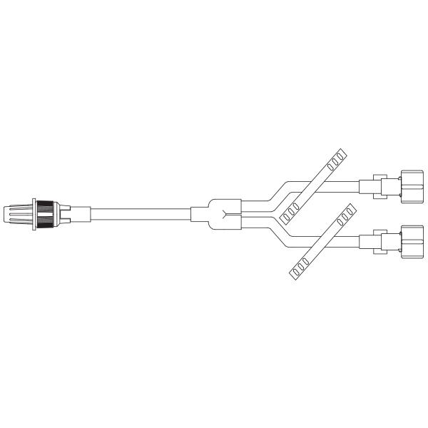 Baxter™ Y-Type Catheter Extension Set, Standard Bore, 5.3" (14 cm)