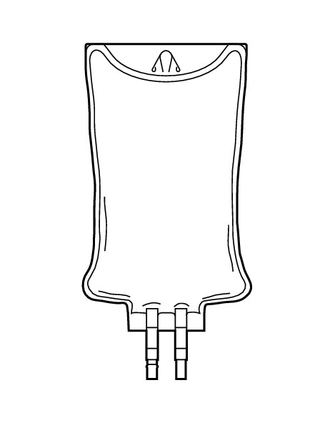 Baxter™ Empty INTRAVIA Container 500 mL. Non-DEHP Fluid Path