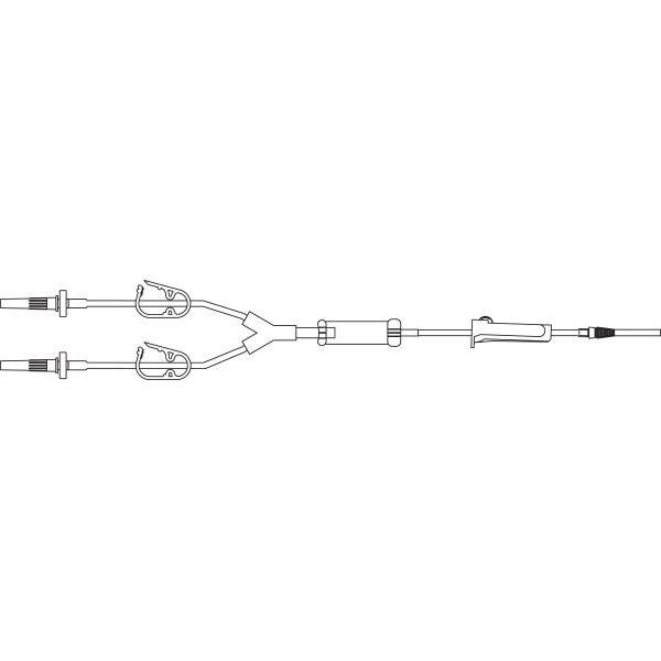 Baxter™ Irrigation Set, TUR/Bladder Y-Type, 82" (2.1 m)