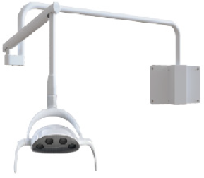 ADS Dental, Wall Mount Whale LED Dental Light
