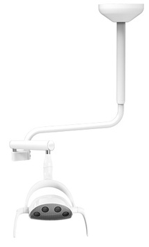 ADS Dental, 10' Ceiling Mount Whale LED Dental Light