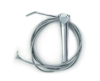 Three way syringe with tube