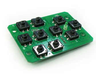 Circuit board of touch pad