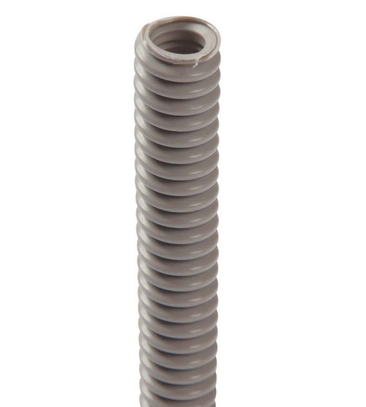 Spirolock Vacuum Line, 3/4" ID Grey
