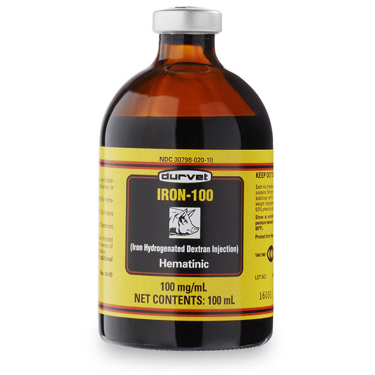 Iron Dextran-100 Injection, 100mL