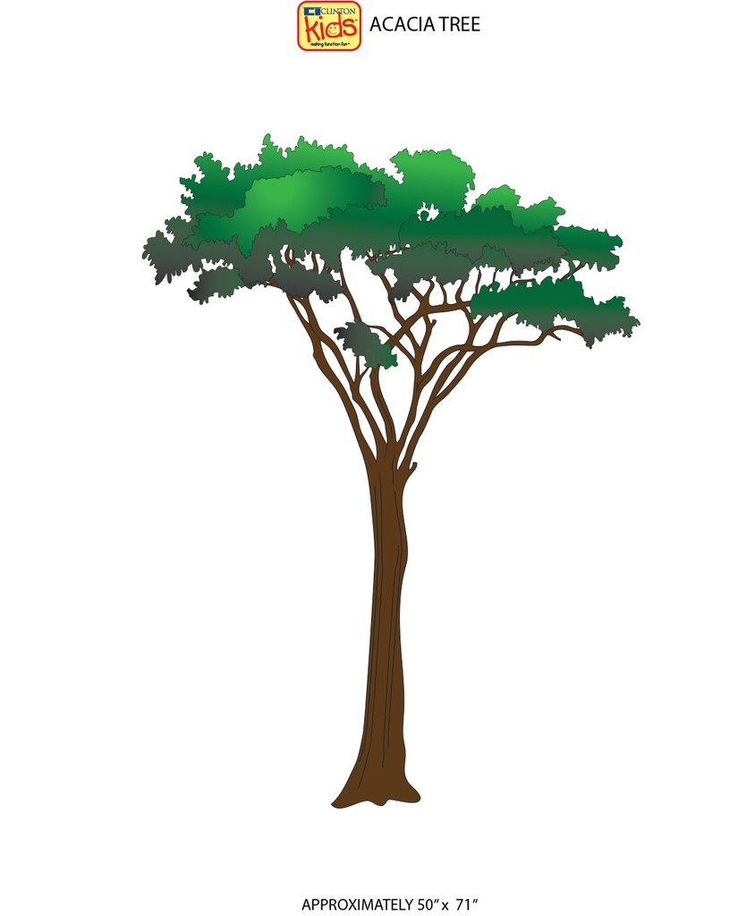Acacia Tree Wall Sticker