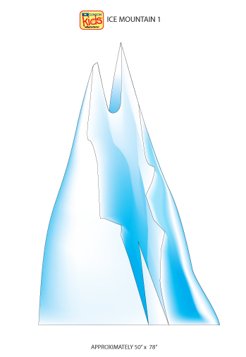 Ice Mountain 1 Wall Sticker