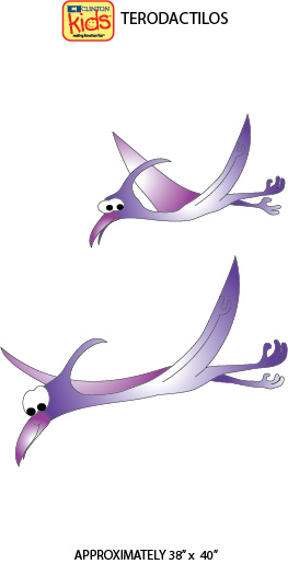 Pterodactyls Wall Sticker