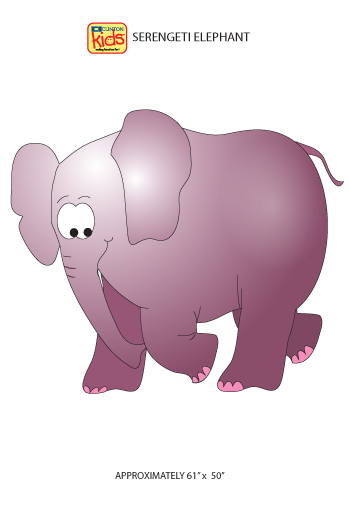 Serengeti Elephant Wall Sticker