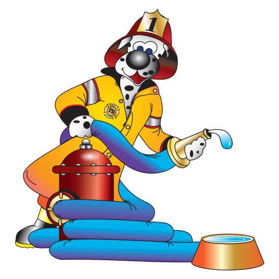 Firefighter Graphic