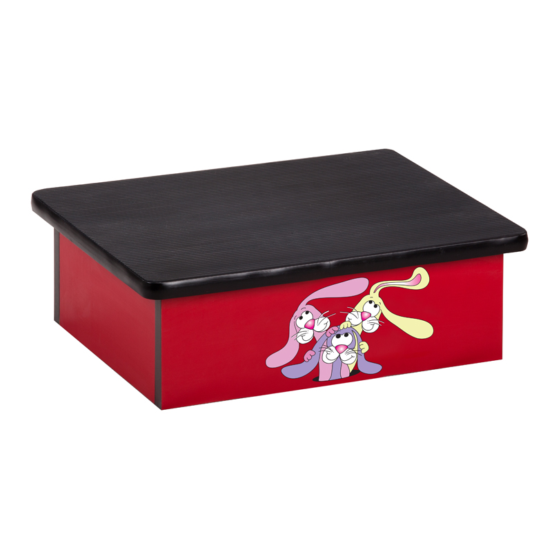 Wally's Trolley Laminate Step Stool
