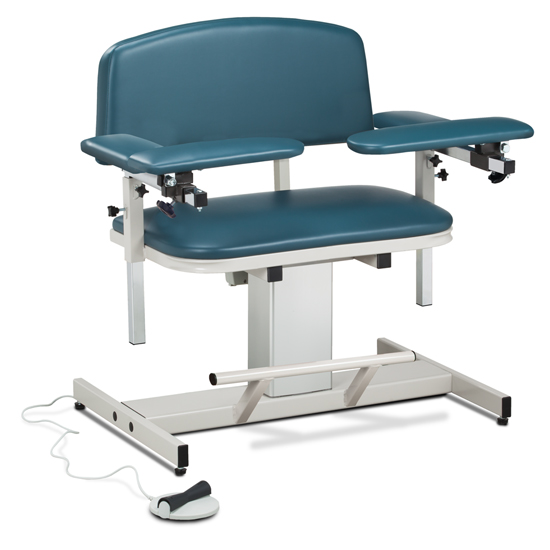 Power Series, Extra-Wide, Blood Drawing Chair with Padded Arms