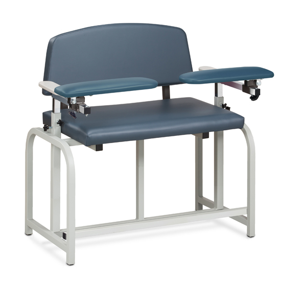 Lab X Series, Bariatric, Extra-Tall, Blood Drawing Chair with Padded Arms