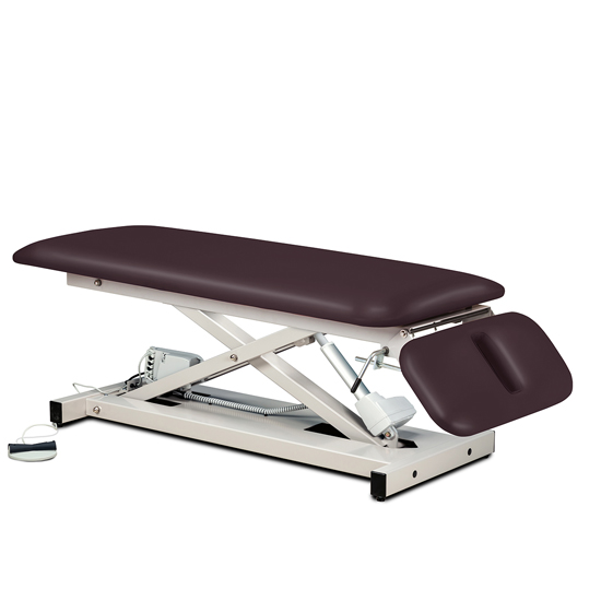 Open Base Space Saver Power Table with Drop Section