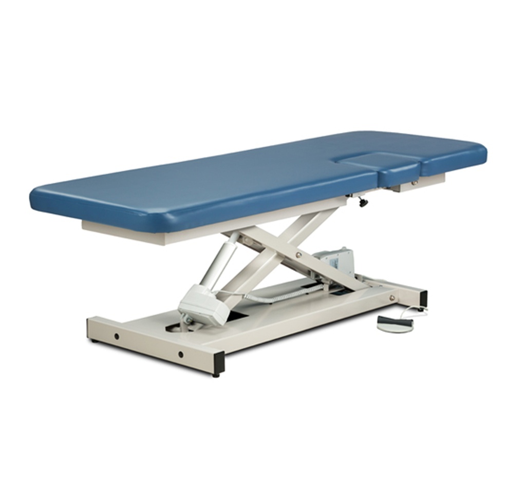 Open Base, Power Imaging Table with Window Drop