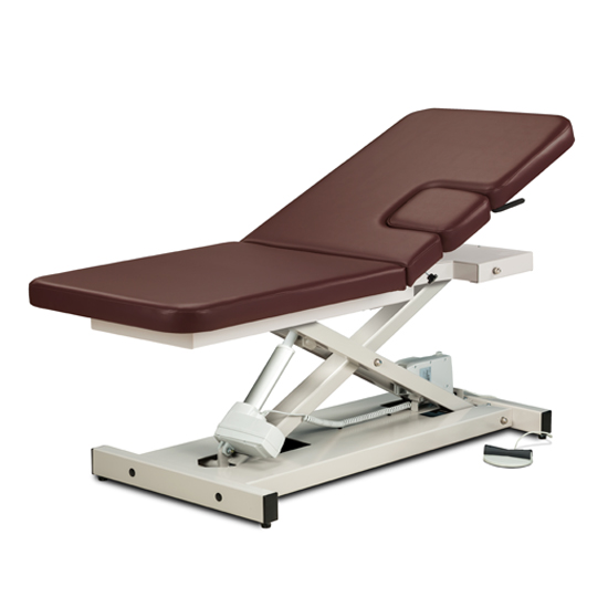 Open Base, Power Imaging Table with Window Drop