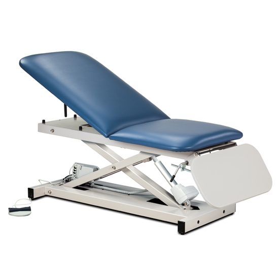 Open Base Power Casting Table with ClintonClean™ Leg Rest