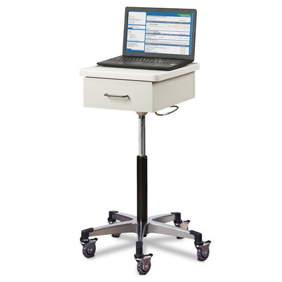 Compact, Tec-Cart™ Mobile Work Station with Drawer