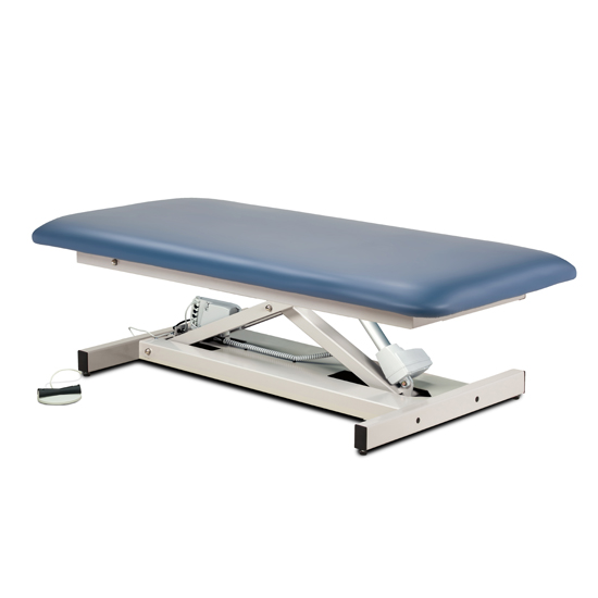 Open Base, Extra Wide, Bariatric, Straight Top Power Table