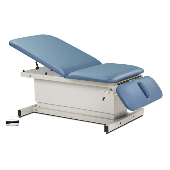Shrouded, Extra Wide, Bariatric, Power Table w/Adj. Brackrest and Drop Section