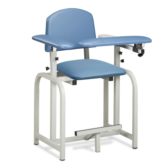 Lab X Series, Extra-Tall, Blood Drawing Chair with Padded Arms