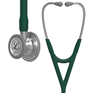 3M Littmann Cardiology Iv Stethoscope, Standard Cp, Green Tubing