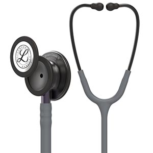3M Littmann Classic Iii Stethoscope, Smoke CP, Gray Tubing