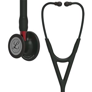 3M Littman Cardiology Iv Stethoscope, Black CP, Black Tubing