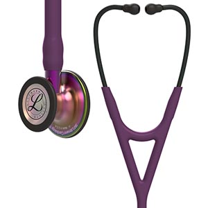 3M Littman Cardiology Iv Stethoscope, Rainbow CP, Plum Tubing