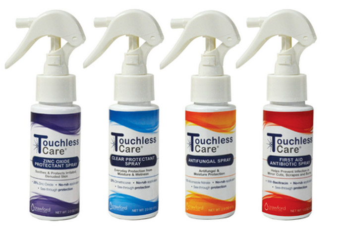 3M Kci Touchless Care Zinc Oxide Protectant Spray 2 oz 24ct